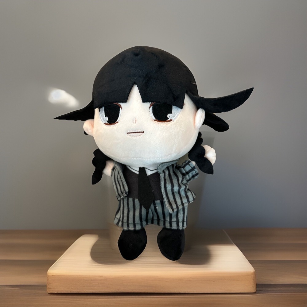 WEDNESDAY ADDAMS PLUSH ADDAMS FAMILY 9'' Inch Figure !!!